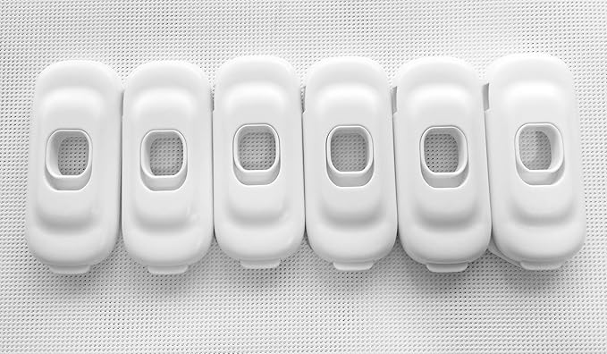 6 of Safety Latch Lock Easy Attachable Install Adhesive for Baby Childen Daycare Child Kids Senior Elder Pet Proofing Accident Prevent Home Kindergarden Preschool Senior Nursery Kitchen Cabinet Fridge-CubbioJoy