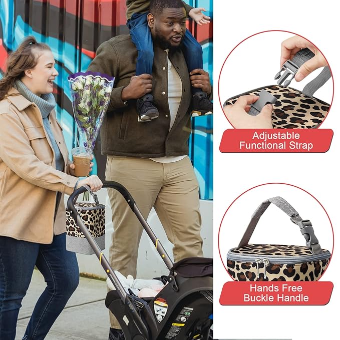 Accmor Breastmilk Cooler Bag, Baby Bottle Cooler Bags, Insulated Bottle Cooler Tote Bags On The Go, Fits 4 Large 8oz Bottles, for Nursing Mom Daycare Travel-CubbioJoy