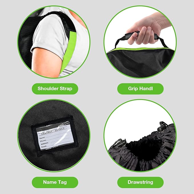 BOOMCLAP Durable stroller travel bag for airplane,stroller bag carseat cover for Double/Single/Jogging Strollers,Waterproof stroller gate check bag-CubbioJoy