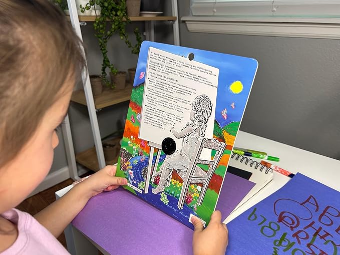 Art Game for Kids: Inspiring Drawing & Painting Activity for Young Artists, Parents & Teachers – Fun Art Supplies & Unique Gift for Kids 5+ – Perfect Educational Toy for Classrooms-CubbioJoy