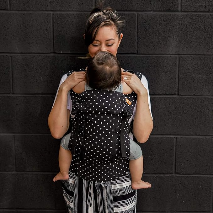 Beco Baby Carrier 8 Hybrid Newborn to Toddler Carrier (7-45lbs) - All in 1 Mesh Toddler Carrier - Baby Carrier Backpack, Front and Hip Carrier with Adjustable Seat - Cooling Ergonomic Carrier (Iris)-CubbioJoy