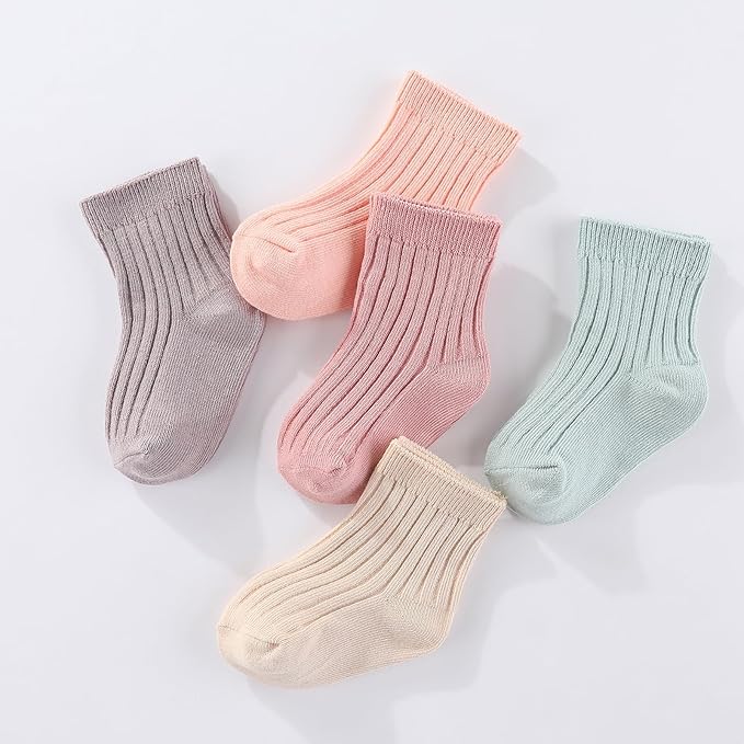 Baby Hats Mittens and Socks Set Cotton Newborn Hat Beanie Soft Infant Girls Boys Caps Gloves 0-6 month-CubbioJoy