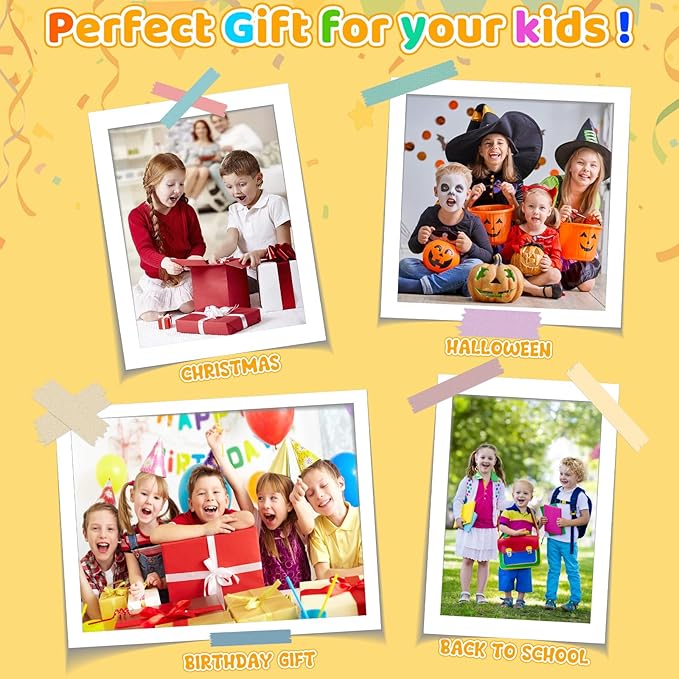 60'' Toddler Trampoline with Safety Enclosure Net, Trampoline for Kids Certified by ASTM USA 2-8 Year Old for Indoor, Lawn Garden-CubbioJoy