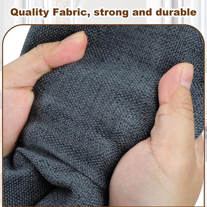 75 Quarts Extra Large Decorative Storage Bins with Lids, 3 Packs Dark Gray Collapsible Storage Bins with Lids, Stackable Storage Bins Decorative Box Storage With Lid Extra Large-CubbioJoy