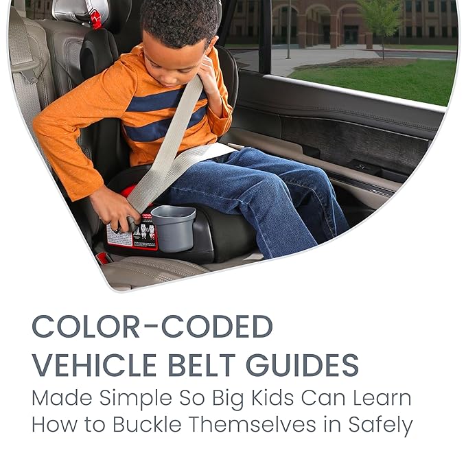 Britax Skyline 2-Stage Belt-Positioning Booster Car Seat, Dusk - Highback and Backless Seat-CubbioJoy