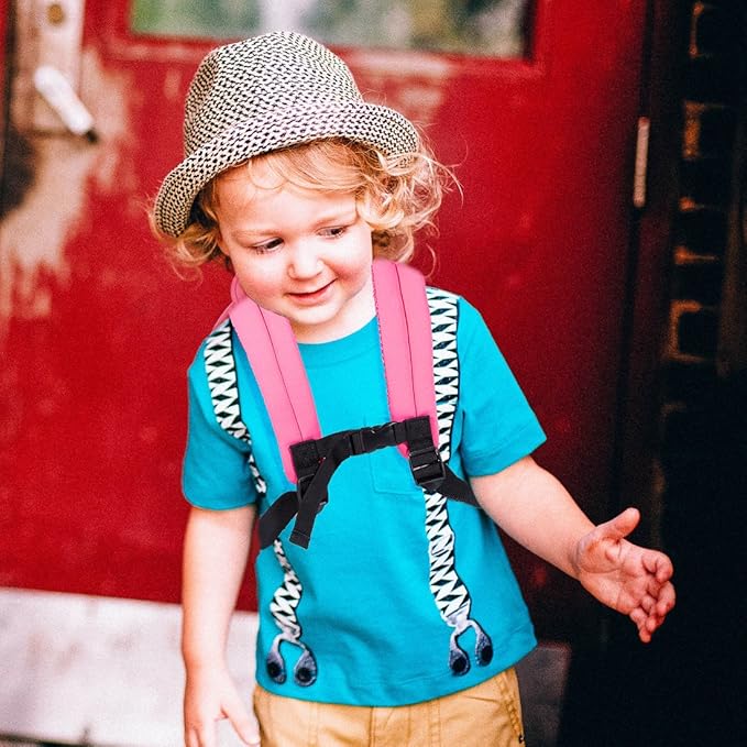 JiePai Cow Toddler Kids Backpack with Harness Leash for Boys Girls Age 1-3-CubbioJoy