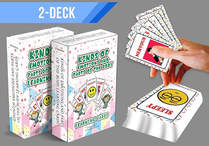 Creanoso US Schools and Learning Flash Cards Series (2-Deck)-CubbioJoy