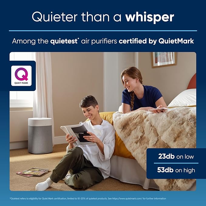 BLUEAIR Air Purifiers for Large Rooms, Cleans 3,048 Sqft In One Hour, HEPASilent Smart Air Cleaner For Home, Pets, Allergies, Virus, Dust, Mold, Smoke - Blue Pure 211i Max-CubbioJoy