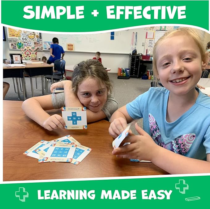 Kakooma JR PowerPack Math Games (Grades K-2) – Set of 3 Fun & Educational Card Games – Perfect for Home Learning, Fact Fluency & Enrichment-CubbioJoy