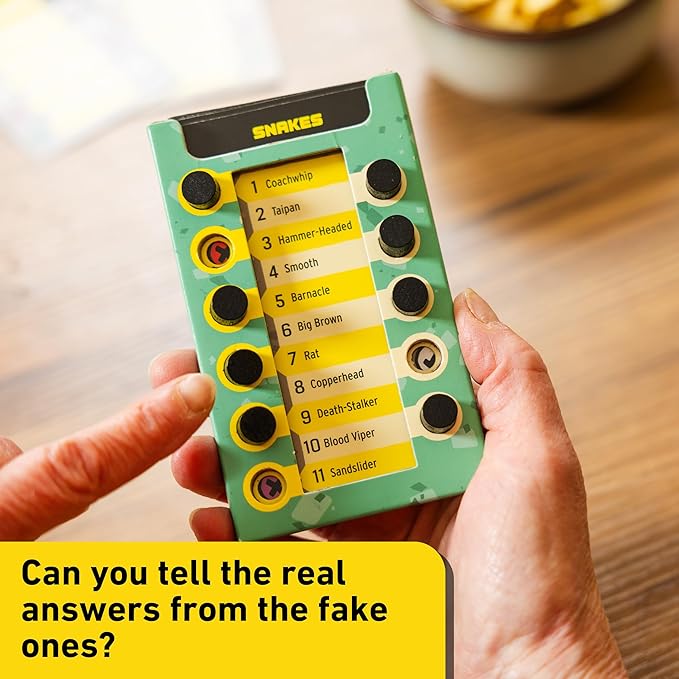 Don't Fall for It – Fun Trivia Board Game Age 3+ for Families and Kids | Hilarious Family Game for All Ages | 2+ Players, Portable and Easy to Play-CubbioJoy