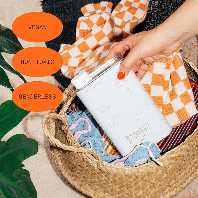 DedCool Liquid Laundry Dedtergent | 01 Taunt | Luxurious Long-Lasting Signature Scent Detergent | Effective Stain Removal | Infused with Natural Essential Oils | Non-Toxic | 60 Washes | 32 fl oz-CubbioJoy