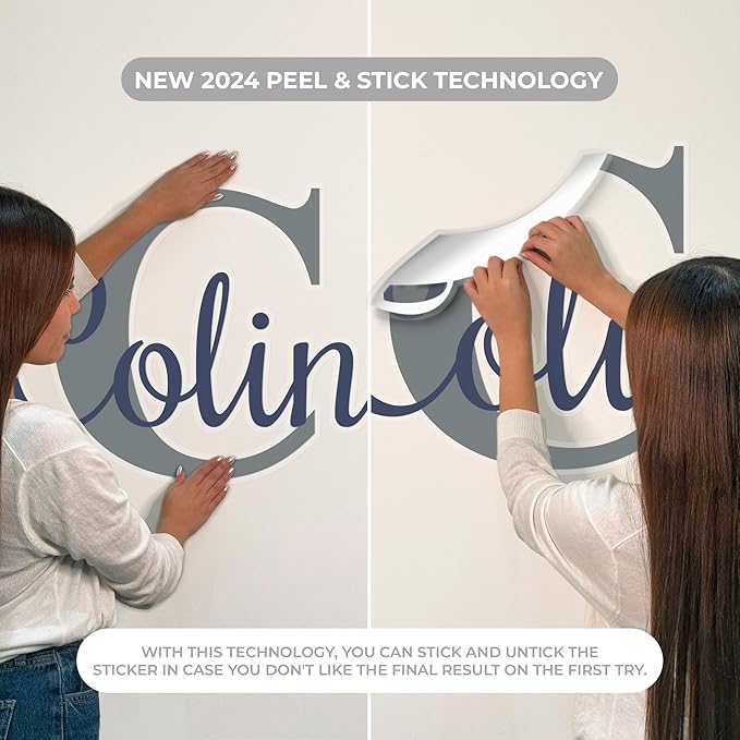 Custom Toddler Construction Crane Wall Decal I Personalized Name Decals for Walls I Nursery Wall Decal for Toddler Room Decorations I Crane Baby Sticker for Bedroom W22 x18 H (Small)-CubbioJoy