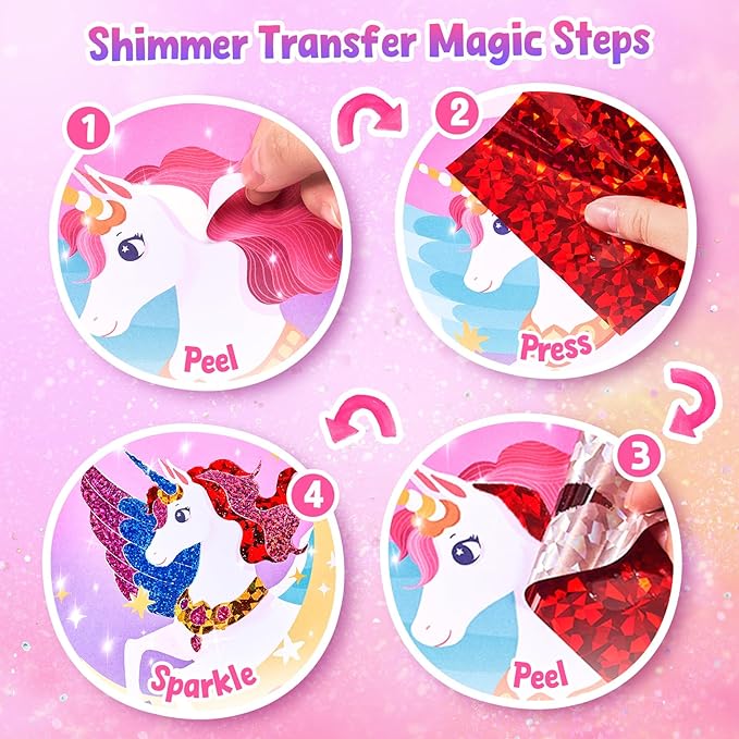 JoyCat Paint with Water Coloring Books, Art & Craft Activity, Princess No Mess Art for Kids Ages 4-8, Craft Kits & Supplies, DIY Creative Activity, Presents for Girls & Boys-CubbioJoy