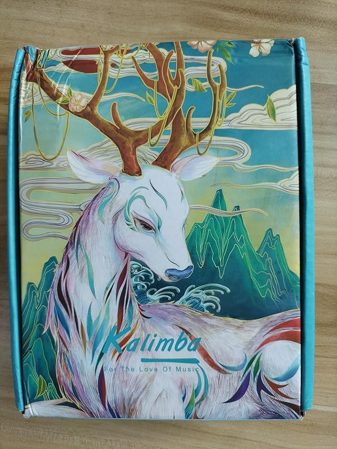 Kalimba Thumb Piano 17 Keys Portable Finger Piano Marimba Music Gifts for Adults Kids-CubbioJoy