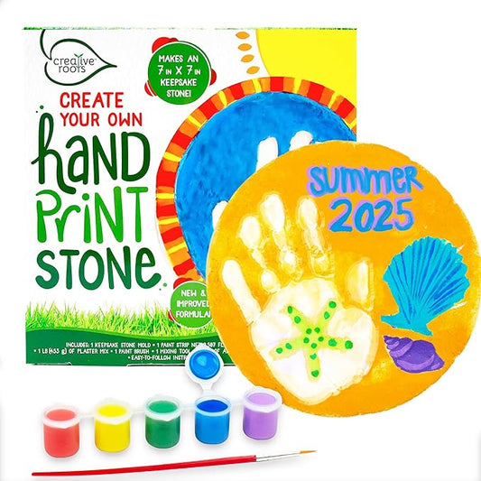Creative Roots Create Your Own Handprint Stone by Horizon Group USA-CubbioJoy