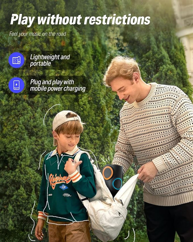 Donner Electric Drum Pad, 9 Pads Electronic Drum Set Roll Up Quiet Drum Pad Built-in Speaker, 40 Drum Lessons Included, Kids Holiday & Birthday Instrument Toys DED-20(SE)-CubbioJoy