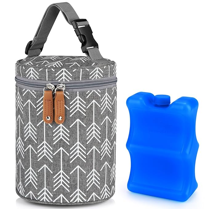 Accmor Breastmilk Cooler Bag, Insulated Baby Bottle Cooler Tote Bags for Nursing Mom Daycare-CubbioJoy