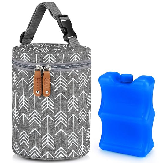 Accmor Breastmilk Cooler Bag, Insulated Baby Bottle Cooler Tote Bags for Nursing Mom Daycare-CubbioJoy