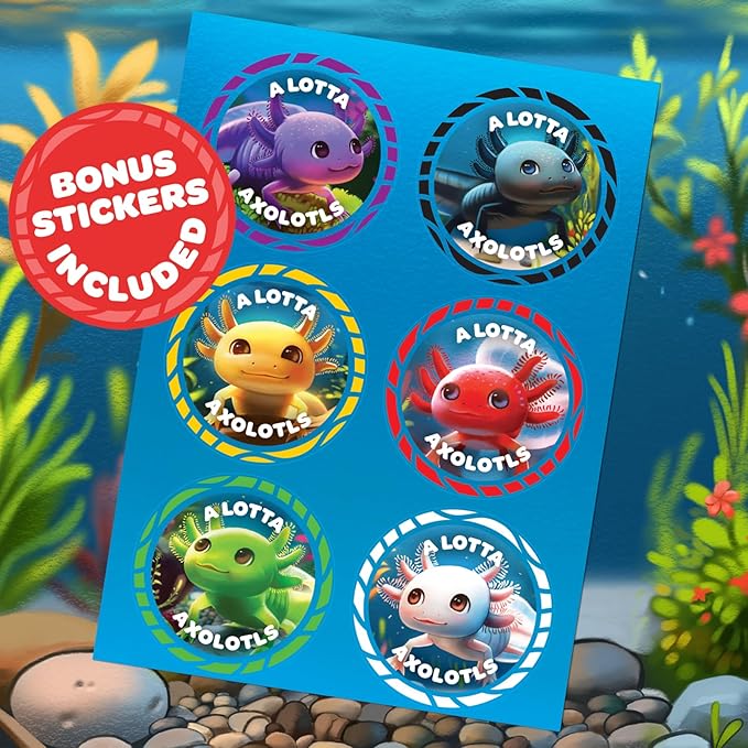 A Lotta Axolotls | Lighthearted Card Game | Great for Game Night | Perfect for Kids and Adults | Ages 6 and up-CubbioJoy