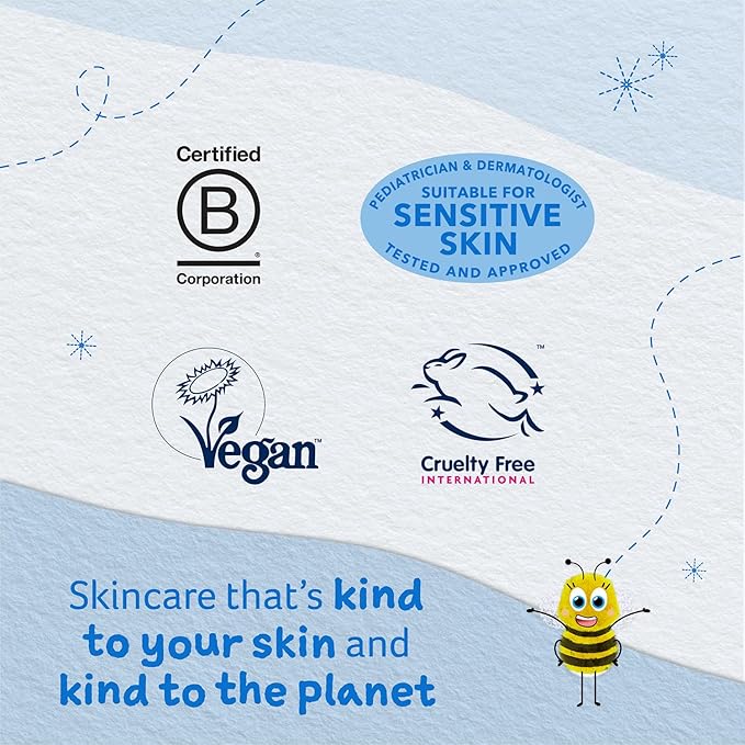 Childs Farm, Kids Hair & Body Wash for Dry, Sensitive Skin, Blackberry & Organic Apple, Gently Cleanses, Vegan, Cruelty-Free, 16.9 fl oz-CubbioJoy