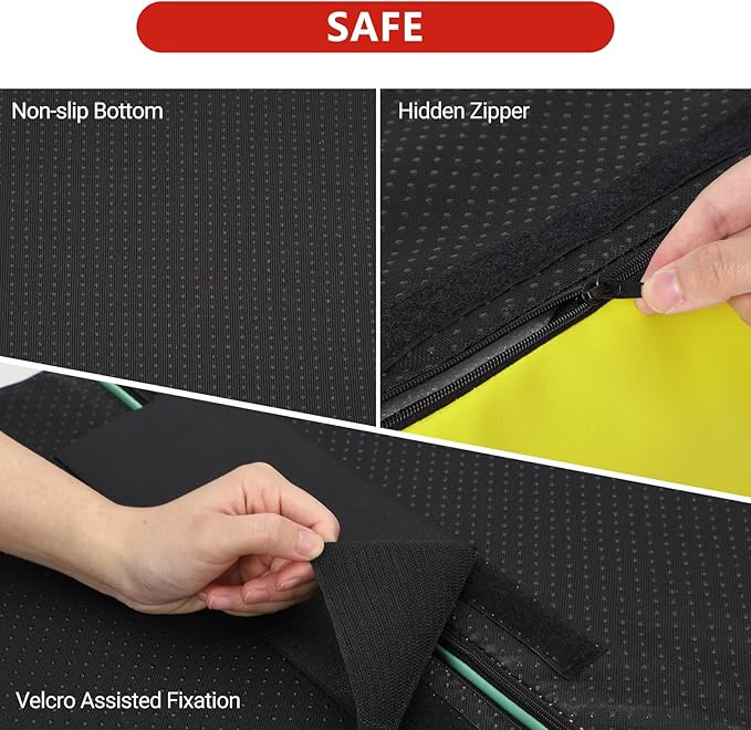 4-Piece Soft PU Leather Toddlers Climbing Toys, Baby Foam Climbing Blocks for Babies Toddlers, Waterproof Foam Play Gym Climber Structures for Toddler 3, Indoor Climb and Crawl Activity Play Set-CubbioJoy