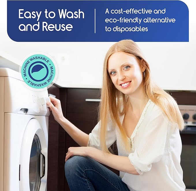 Inspire Waterproof Mattress Protector, Dark Colored to Hide Stains, Extra Large 34 x 54, Quilted Bed Pad for Incontinence Washable, for Adults and Kids-CubbioJoy