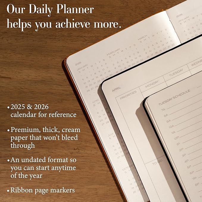 Anecdote 2026 Planner: A Monthly, Weekly & Daily Planner 2026 for Planning Your Success - A5 Size Hardcover Start Anytime and Achieve your Goals - Ink Blue-CubbioJoy