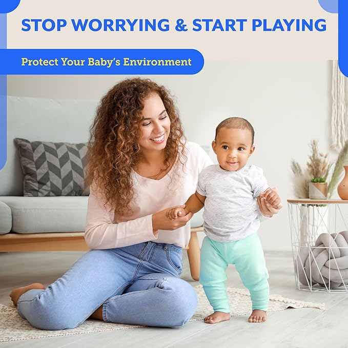 6 Pack Magnetic Cabinet Locks for Babies (with 2 Keys), Eco Baby Magnetic Baby Proofing Cabinet Locks, Child Locks for Cabinets Drawers Doors for Back to School, Easy Installation No Tools Required-CubbioJoy