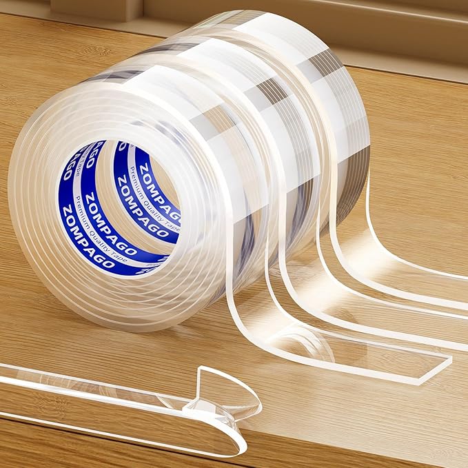 Clear Soft Corner Protectors for Furniture Strip, 0.8in x3.28FT,3 Roll Sharp Edge & Table Bumper,Window Edge,Wall Protector,Soft Corner Guards Safe for Proof,Table Corner Protectors in Family-CubbioJoy
