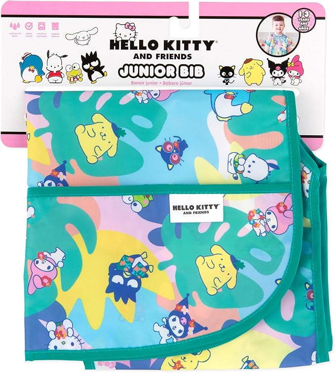 Bumkins Bibs - Toddler Bibs, Waterproof, Large for 1-3 Years, Short Sleeve-CubbioJoy