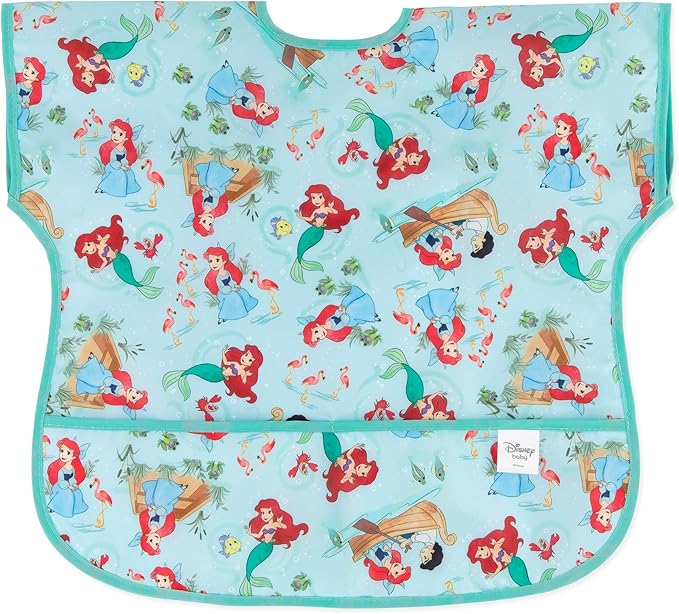 Bumkins Bibs - Toddler Bibs, Waterproof, Large for 1-3 Years, Short Sleeve-CubbioJoy