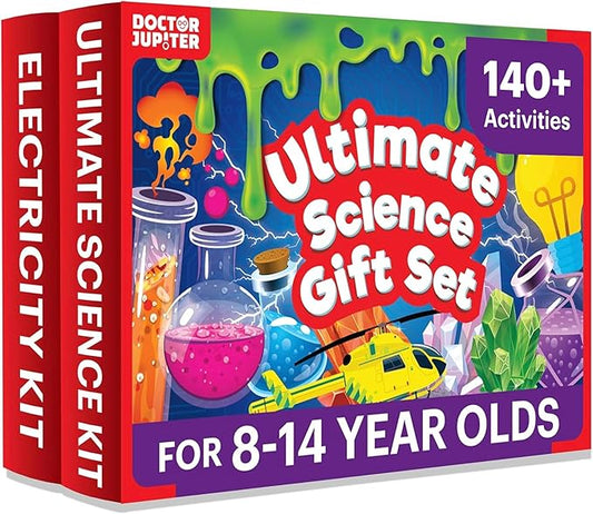 Doctor Jupiter Ultimate Science Gift Set of Science Kit, Electricity Kit for Kids Age 8-12 | Birthday Gifts for Boys & Girls of 8,9,10,11,12,13,14 Year Olds | STEM Learning & Education Toys-CubbioJoy