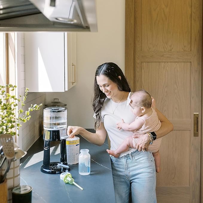 Dr. Brown's Insta-Prep Warm Water Dispenser with Baby Formula Dispenser, Gray-CubbioJoy