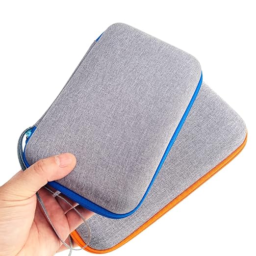 JCHPINE Hard Carrying Case for GiiKER Super Slide Brain Games, Protective Storage Holder for GiiKER Brain Teaser Puzzles Interactive Handheld Game Console Accessories (Blue Case Only)-CubbioJoy