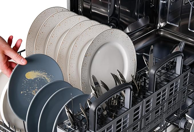 Kenmore Elite 24" Built-in Stainless Steel Tub Dishwasher TotalFlex 3rd, SmartWash, UltraWash, TurboDry, MoreSpace Plus Adjustable Rack, Energy Star Certified, White-CubbioJoy