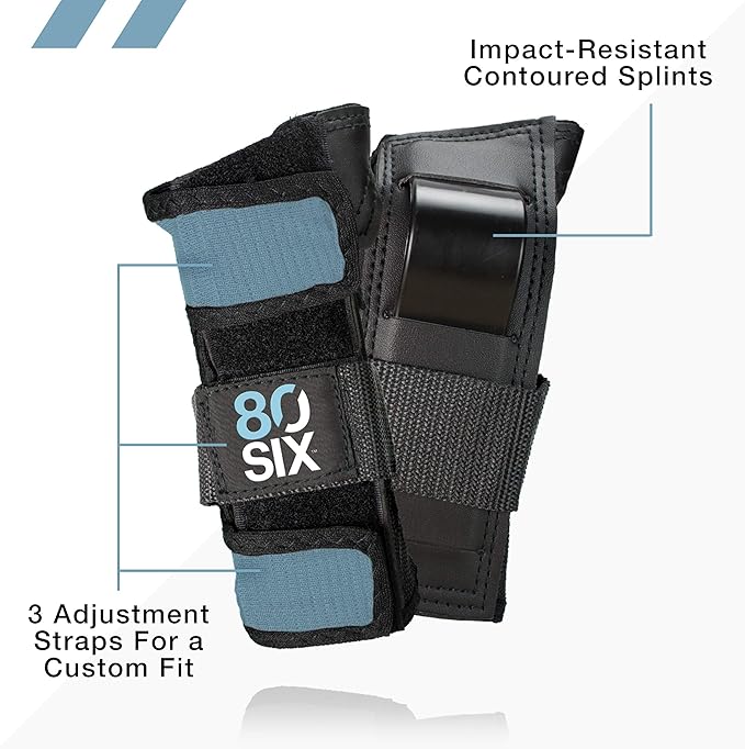 80Six Kids Multi-Sport Pad Set with Wristguards, Elbow Pads, and Knee Pads, Designed by Industry Leading Brand Triple 8-CubbioJoy