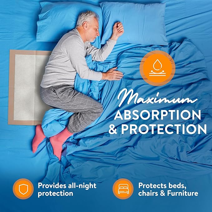 Inspire Super and Ultra Absorbent Disposable Bed Pads (30" X 36" Pack of 50)-CubbioJoy