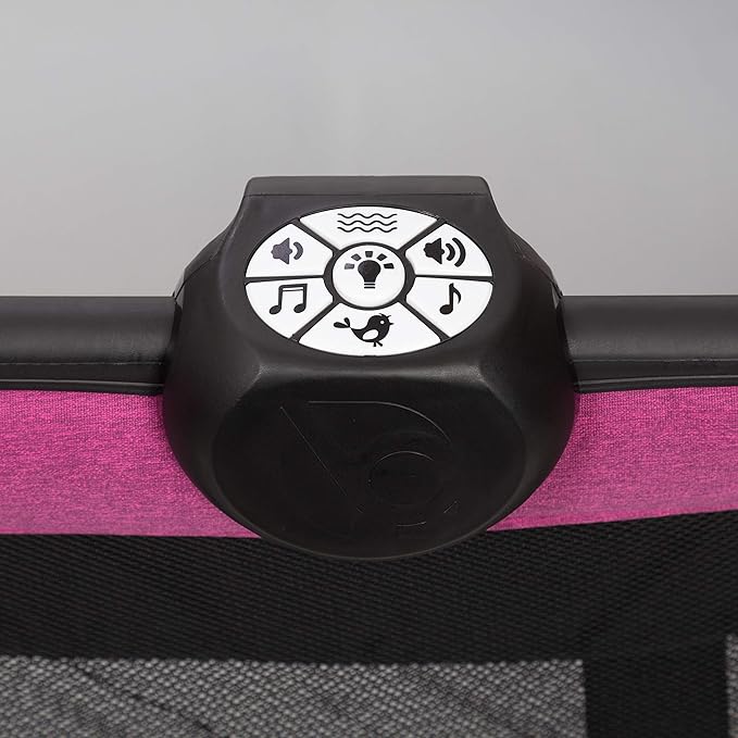 Baby Trend Retreat Nursery Center® Playard, Mulberry-CubbioJoy