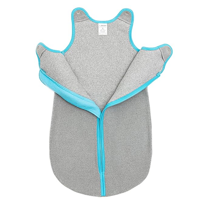 baby deedee Sleep Nest Fleece Baby Sleeping Bag, Gray, 6-18 Month-CubbioJoy