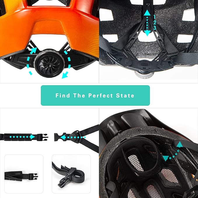 Kids Bike Helmet, SIFVO Kids Helmet 8+ Boys and Girls Bike Helmet with Cool Visor, Bike Helmets for Kids, Youth Bike Helmet Kids Mountain Bike Helmet Lightweight and Sturdy【55-58cm】-CubbioJoy