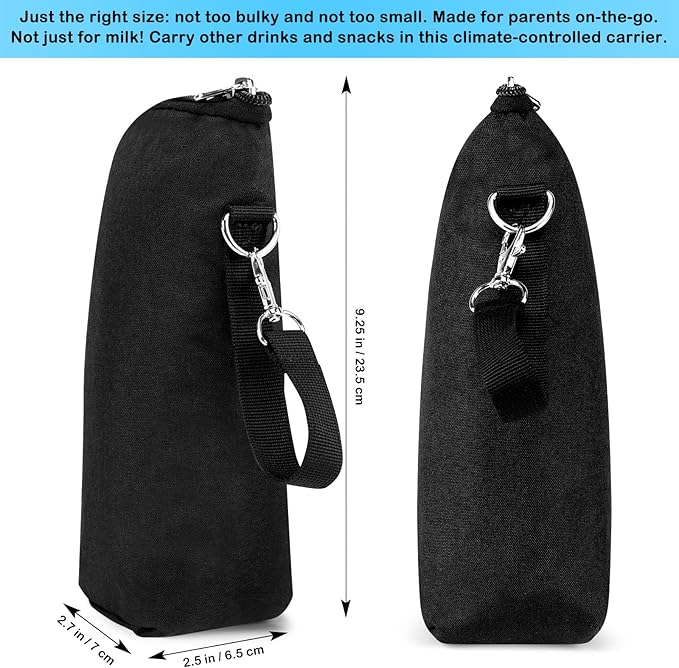 Accmor Baby Bottle Cooler Tote Bags, Insulated Breastmilk Cooler Bag, Nursing Bottle Cooler Warmer Bag for Nursing Mom Daycare Travel-CubbioJoy