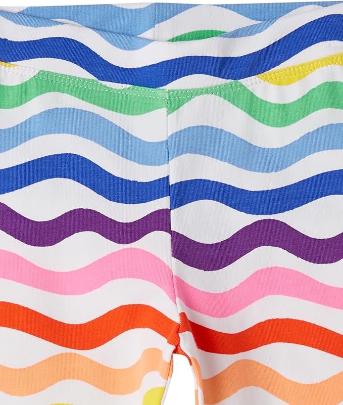 Amazon Essentials Girls and Toddlers' Leggings, Multipacks-CubbioJoy