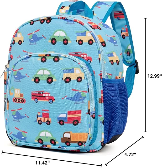 CLUCI Toddler Backpack for Boys Kids Backpacks Preschool Kindergarten Child Bookbag Travel Cute Daycare Bluey Backpack Cars-CubbioJoy