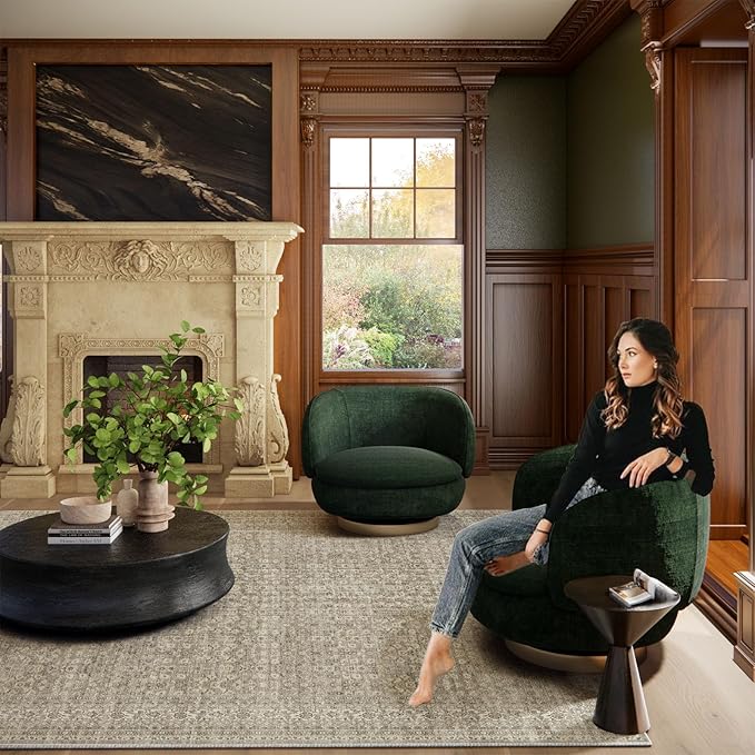 Boho Washable Throw Rugs for Entryway: Door Mat Indoor Entrance 2x3 Small Rug Stain Resistant Non-Slip Low Pile Soft Carpet for Kitchen Front Door Indoor Entrance Entry Bedroom-CubbioJoy