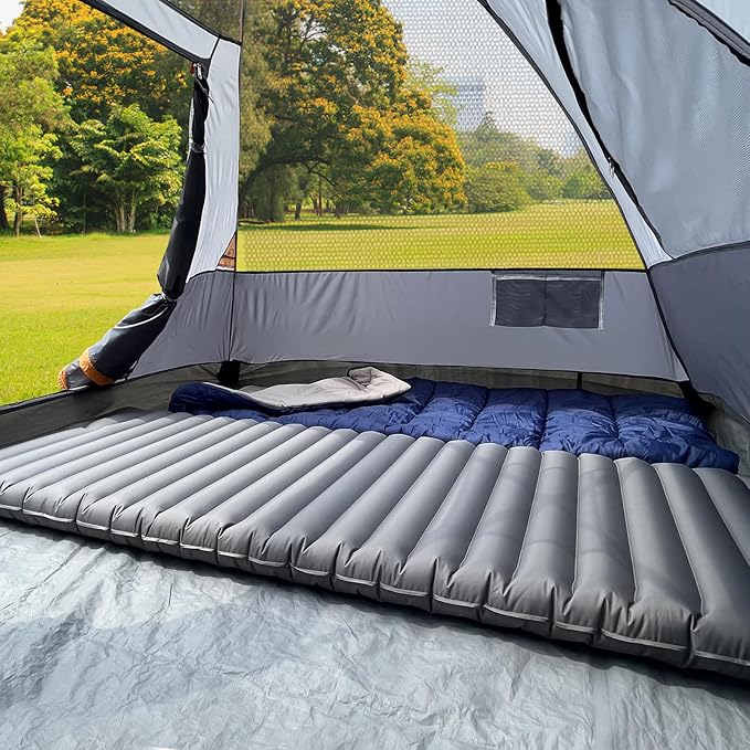 Amazon Basics Camping Tent, 3-Season Dome Design with Rainfly-CubbioJoy