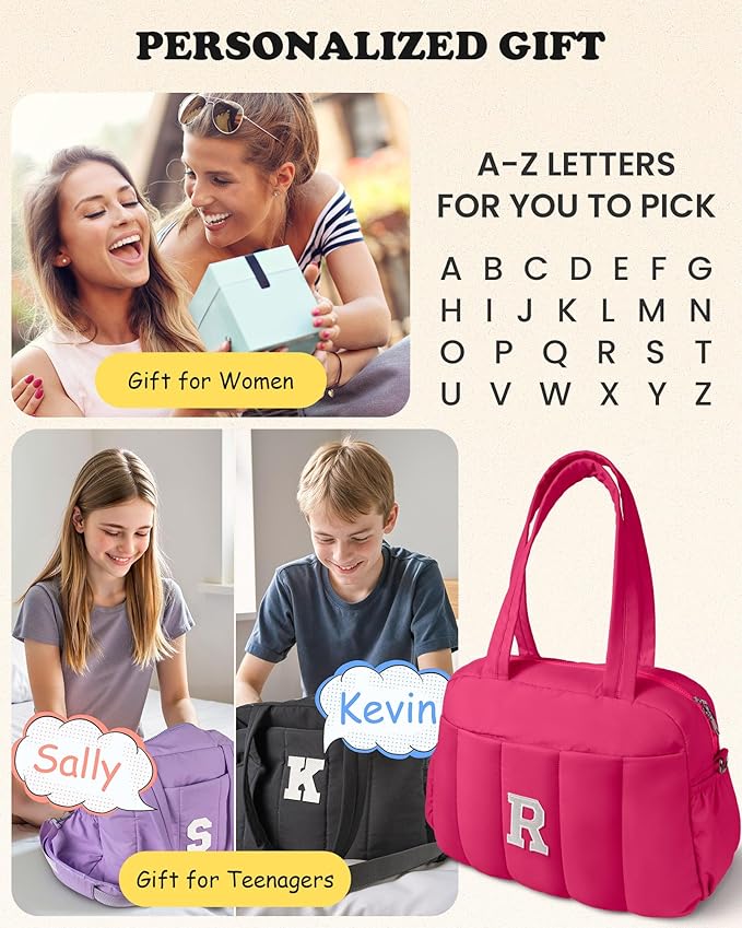 Dance Bag, Kid Weekender Bags，Girl Overnight Bag with Wet Pocket，Sweet 16 Gifts for Girls-Lightweight Travel Tote Personalized Cheer Bags with Makeup Pouch-CubbioJoy