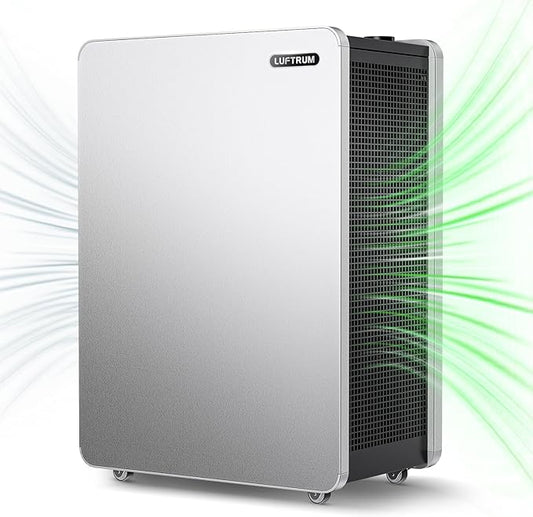 Air Purifier for Large Room: True HEPA Air Filter for Allergies Pets Asthma Smoke Air Cleaner - 3522 Sq Ft Coverage Removes 99.9% of Dust Pet Dander Mold Odors Pollen-CubbioJoy