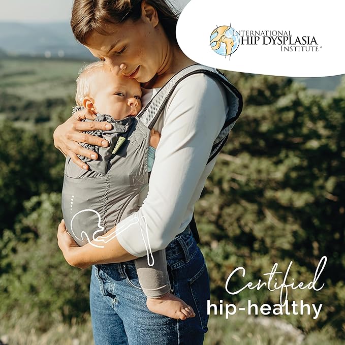 Boba Air Ultra-Lightweight Baby Carrier and Toddler Backpack - Baby Hiking Carrier 3 Months (15-45lbs) - Toddler Backpack and Baby Carrier (Grey)-CubbioJoy