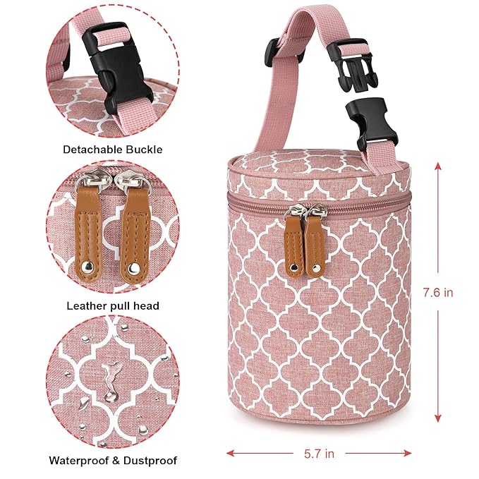 Accmor Breastmilk Cooler Bag, Insulated Baby Bottle Cooler Tote Bags for Nursing Mom Daycare-CubbioJoy