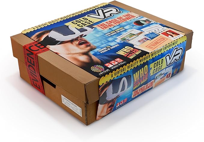Cold Case VR - The Case of The Fatal Follower - Immersive VR Murder Mystery Party Game - 1 to 6 Players - for Ages 14 and Up-CubbioJoy